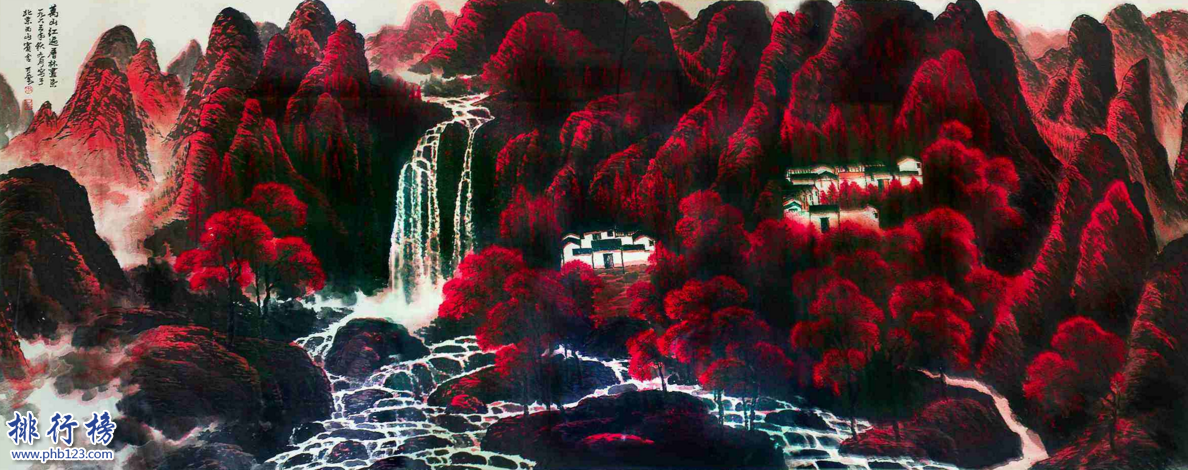 中國最貴的畫價格排名:廬山觀瀑圖39.77億