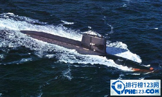 2015全球最先進的十大核潛艇