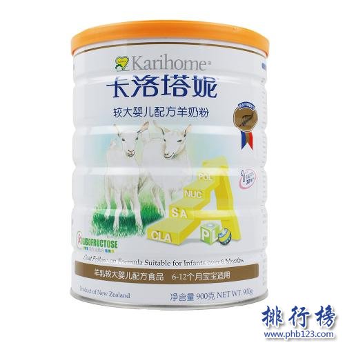 中國十大羊奶粉排名 國產羊奶粉什麼品牌好