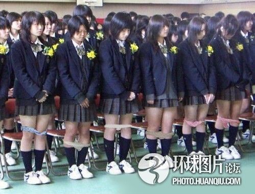 日本變態老師竟令女學生集體脫掉內褲罰站
