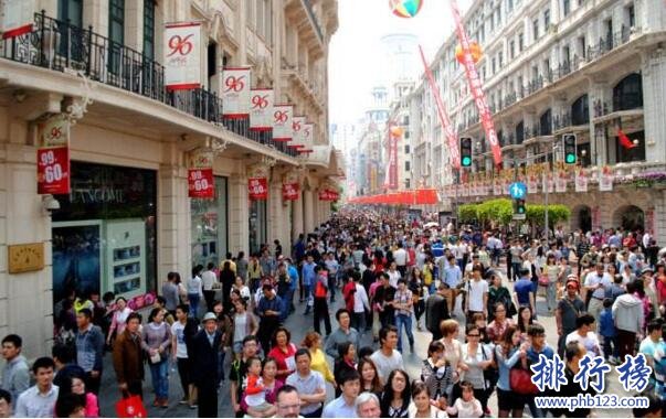 2017年上半年消費力十強城市：上海5670億元最壕，人均可支配收入2.9萬