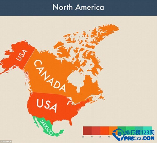 北美不太樂觀。（圖片來源：英國媒體）