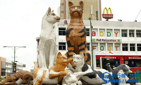 馬拉西亞古晉：一座貓咪之城