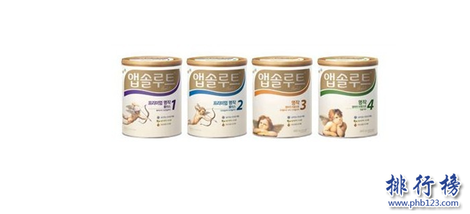 嬰兒奶粉哪個牌子好？盤點韓國嬰兒奶粉品牌排行榜