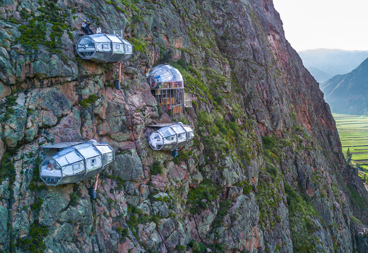 世界奇葩的十大酒店 掛在懸崖邊上的酒店，你見過嗎