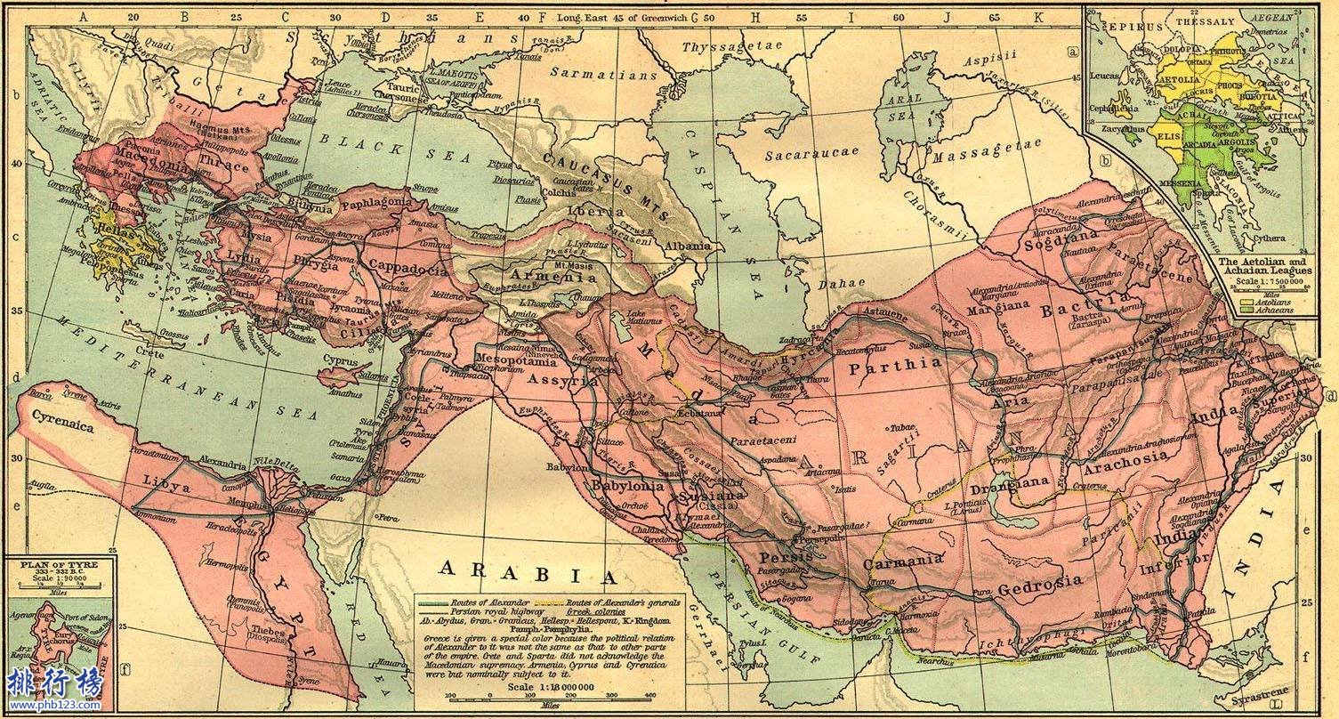 世界歷史上的十大帝國：最偉大的帝國是羅馬帝國