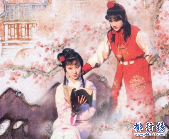 中國古代四大愛情故事：