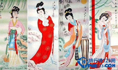 古代四大美女復原圖 美爆了！中國四大美女的圖片誰最美