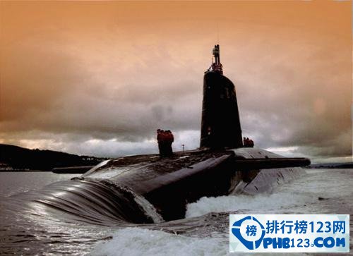 2015全球最先進的十大核潛艇