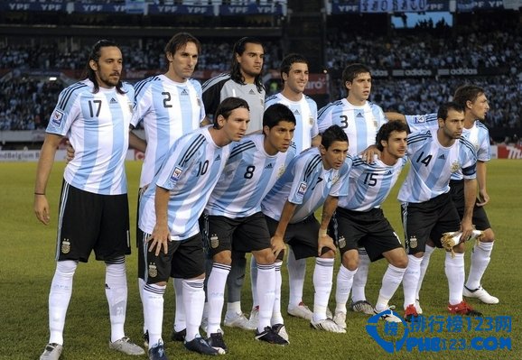 最新阿根廷男子足球隊世界排名第一