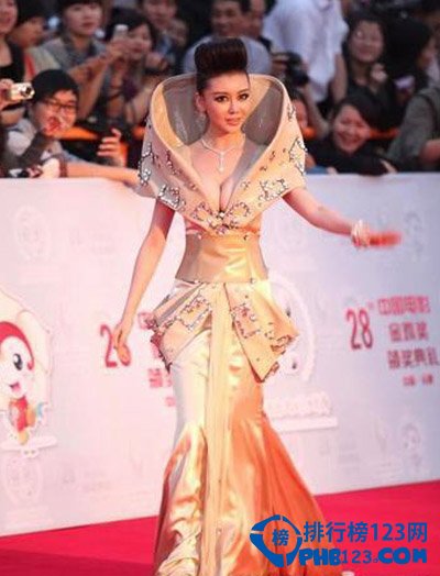 中國胸部最美的十大女明星排行榜 陳喬恩排榜首