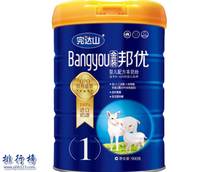 國產羊奶粉哪個牌子好？盤點中國品牌羊奶粉排行榜