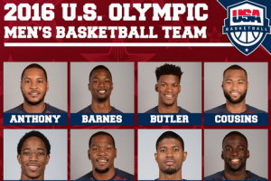 2016里約奧運會美國男籃名單 2016美國夢十二隊球員