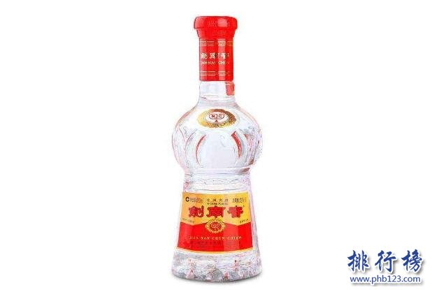 中國濃香型白酒排名 哪個牌子的濃香型白酒最好