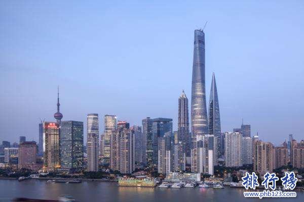 上海最高的樓叫什麼,上海中心大廈(632米)