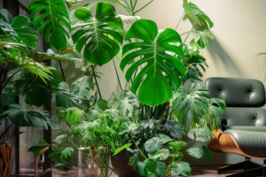 客廳十大綠植排名：龜背竹散尾葵上榜，好看又好養還能除甲醛