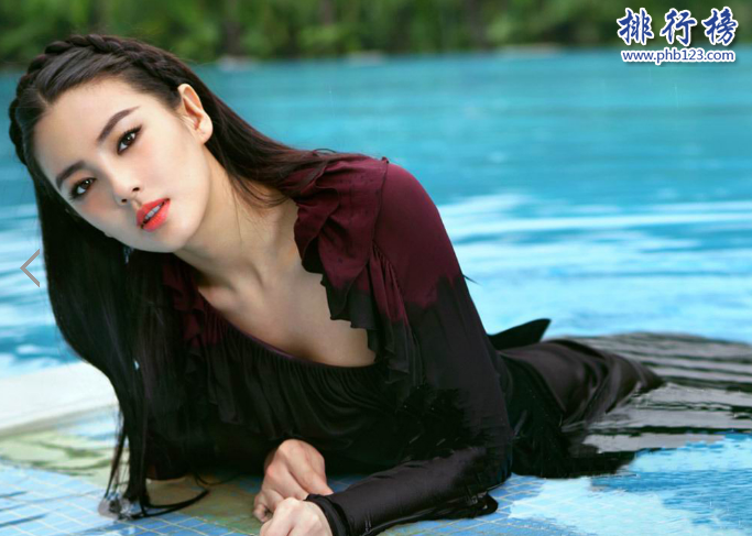 中國最性感的女明星：中國十大性感女星，第一實至名歸