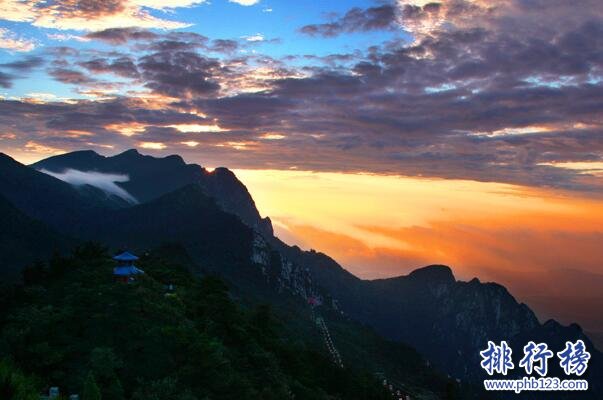 中國十大最著名的風景區