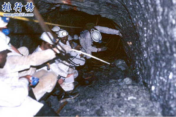 世界最大金礦：南非的蘭德金礦最高年產金高達1000噸