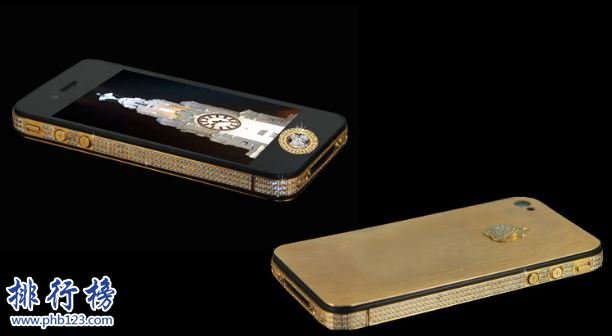 世界上最貴的7個蘋果手機：第一名6.3億元 鑲磚頭大的鑽石