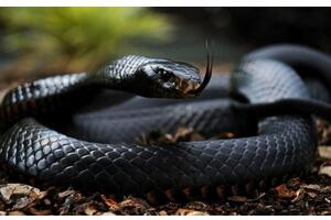 世界上攻擊性最強的蛇排行榜,黑曼巴暴躁毒性強