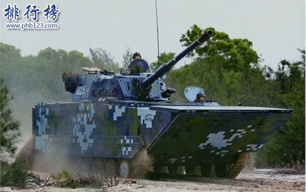 世界上最強的兩棲戰車:中國VN18步兵戰車(水中航速30km/h)