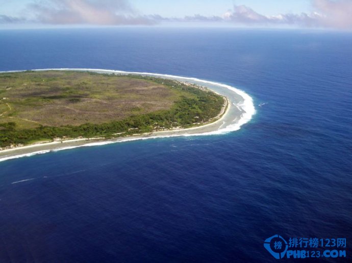 世界之最最小的島嶼面積僅有24㎞²