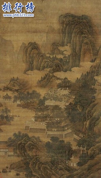 中國最貴的畫價格排名:廬山觀瀑圖39.77億