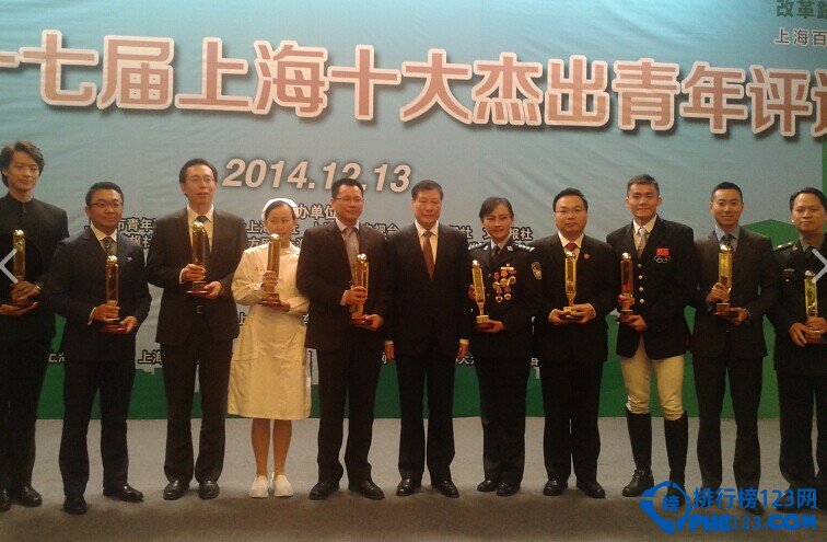 2014年第十七屆上海十大傑出青年名單