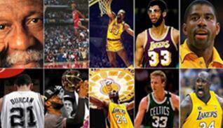 NBA歷史十大巨星 各位置十大巨星排名
