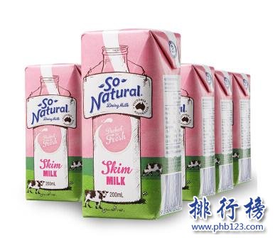 哪些品牌的脫脂牛奶好？2018脫脂牛奶十大品牌排行榜推薦