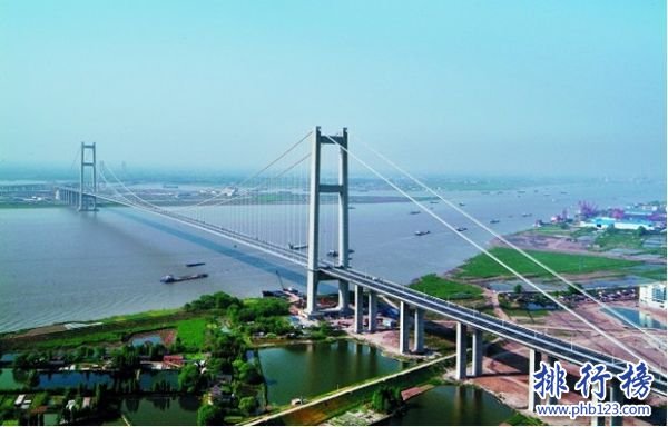 世界十大懸索橋，世界最長的十大懸索橋(5座來自中國)