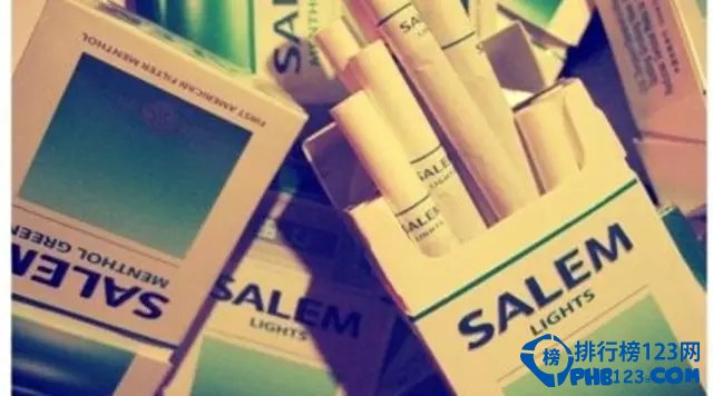 世界十大菸草品牌：沙龍(SALEM)
