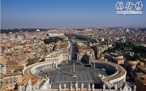 世界上人口最少的國家：梵蒂岡僅有800人(人均GDP8.1萬美元)