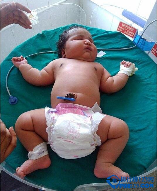 世界上最重的女嬰 母親孩子體重超標
