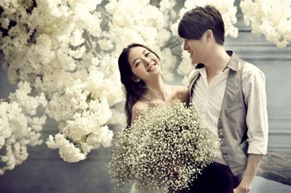 韓式新娘婚紗照怎么拍最韓范