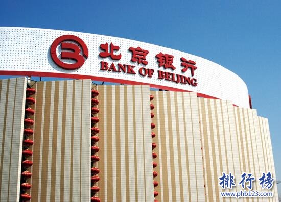 2017中國城市商業銀行排行榜