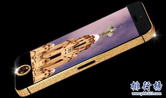 世界上最貴的7個蘋果手機：第一名6.3億元 鑲磚頭大的鑽石