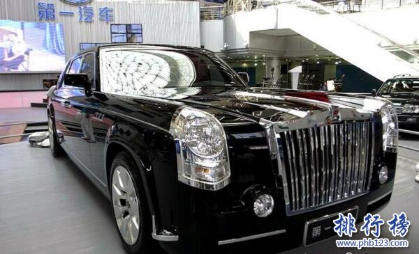中國最貴的車排行版榜 最貴的車榜首是紅旗L5售價500萬