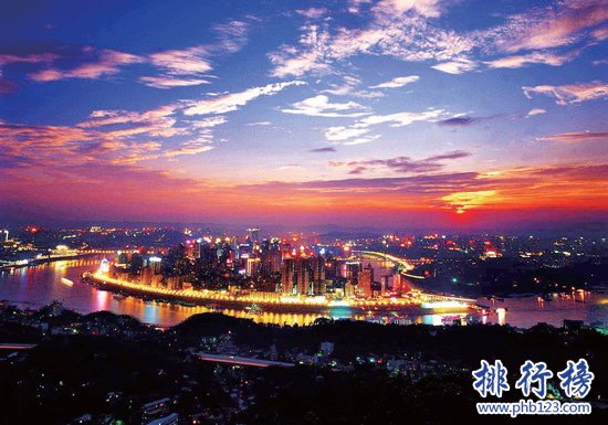 2017中國城市人口數量排行榜,人口最多的城市是重慶（上海人口第二）