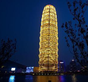 河南鄭州大玉米樓，曾經的中原第一高樓（高280米）
