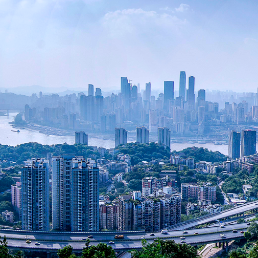 中國十大城市主城區面積排名