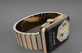 世界上最貴的智慧型手錶,定製Apple Watch鑲百顆鑽石(74.5萬元）