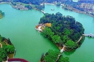 中國最大的城中湖—武漢東湖（33平方公里）