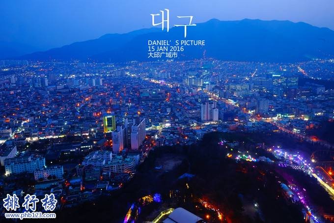 韓國十大城市排名:韓國最大的城市首爾釜山第二