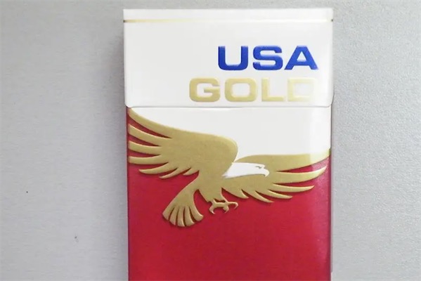 USA GOLD香菸多少錢,USA GOLD(棕)美國免稅版價格