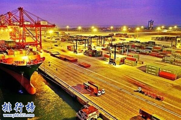 中國十大港口排名-廣州港上榜(對外貿易的港口)