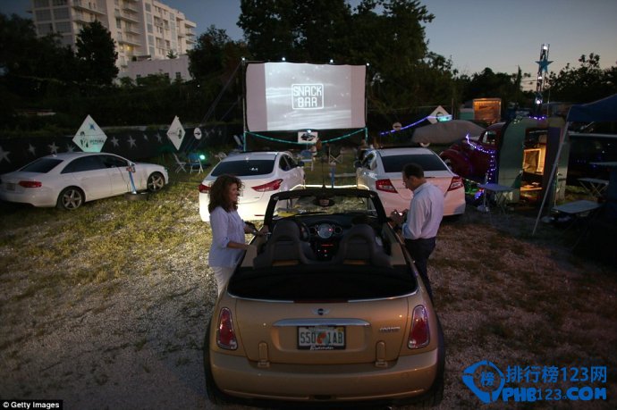 邁阿密和奧斯丁市的獨特汽車派對電影院
