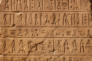 世界十大古老文字，第一名埃及象形文字，出現於5000年前