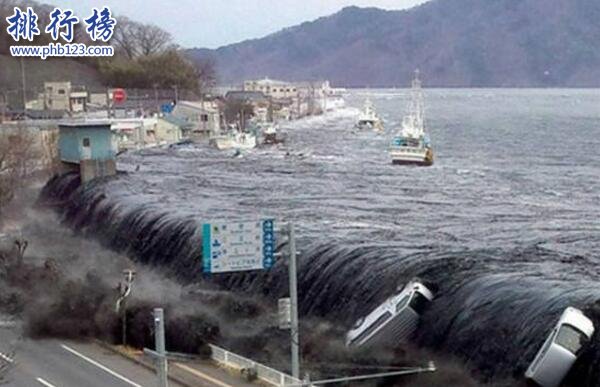 世界十大海嘯排名,印度洋海嘯死傷29萬人(經濟損失100億美元)